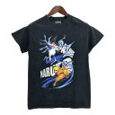 NARUTO Shippuden ナルト疾風伝 半袖Tシャツ アニメ キャラクター ブラック(メンズ S )中古 古着 T4937