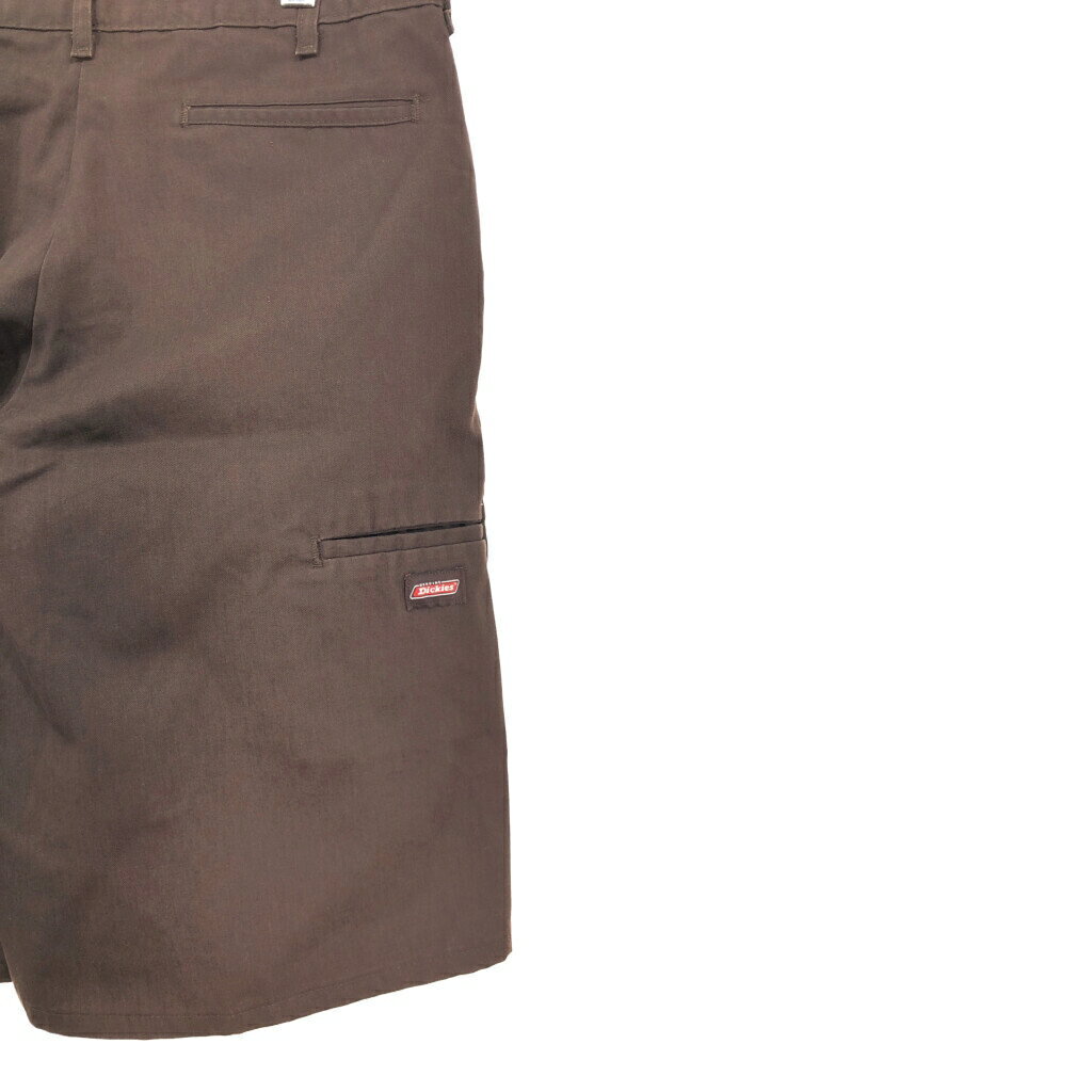 Dickies ディッキーズ ワークショートパンツ ブラウン (メンズ W34) 中古 古着 T4945