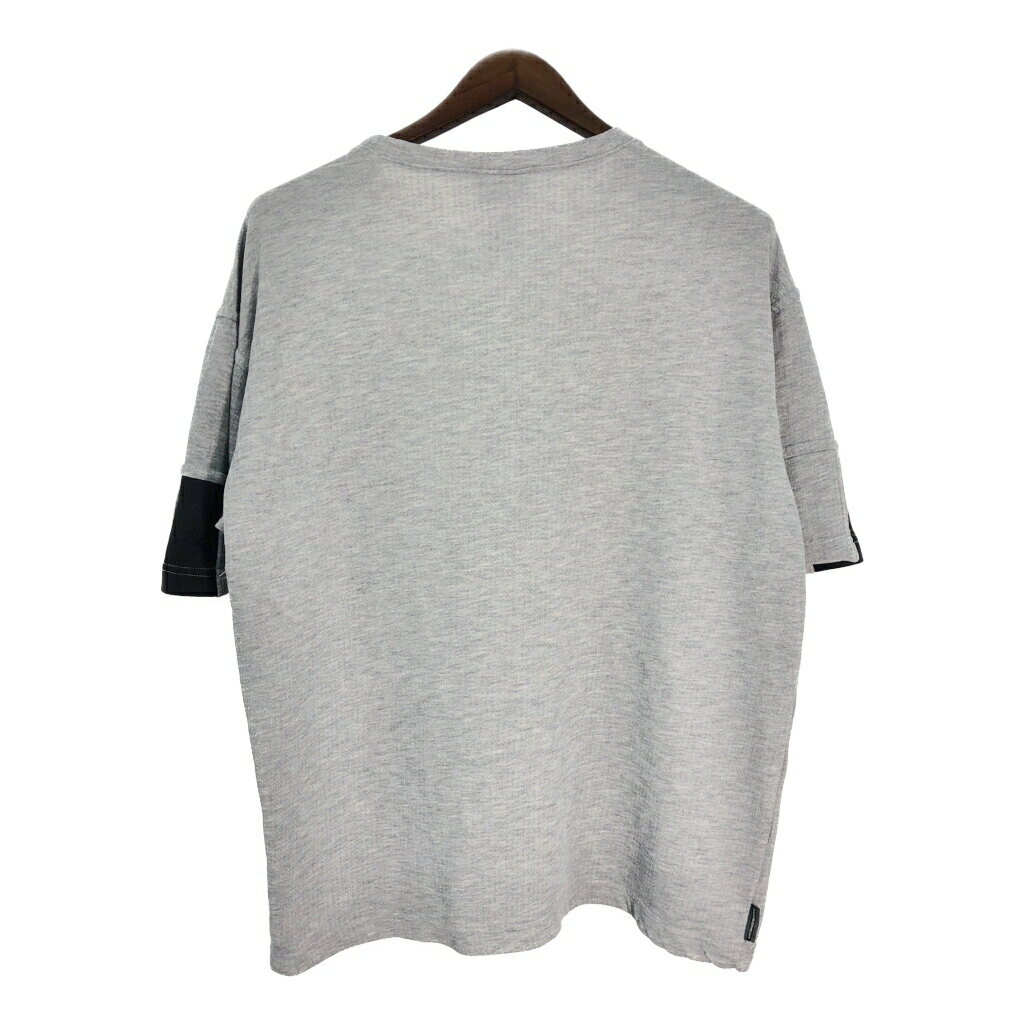 00年代 Reebok リーボック 半袖Tシャツ スポーツ グレー(メンズ XL)中古 古着 T4998