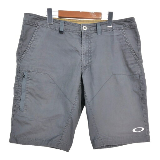 OAKLEY オークリー ショートパンツ スポーツ グレー(メンズ)中古 古着 T5070 OAKLEY オークリー ショートパンツ スポーツ グレー(メンズ)中古 古着 T5070