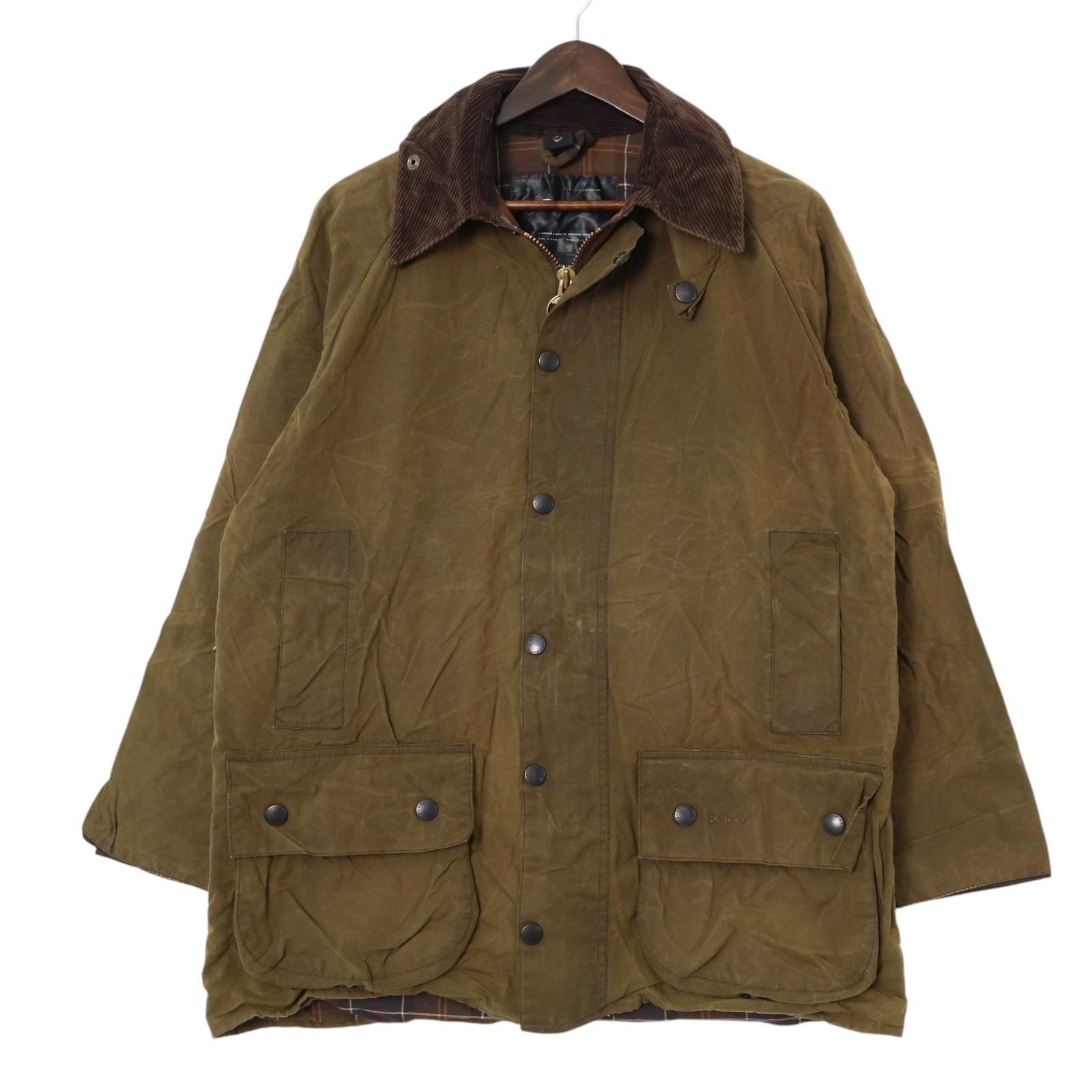 イングランド製 Barbour バブアー BEAUFORT ビューフォート オイルドジャケット ブラウン(メンズ C40/102CM)中古 古着 A4704