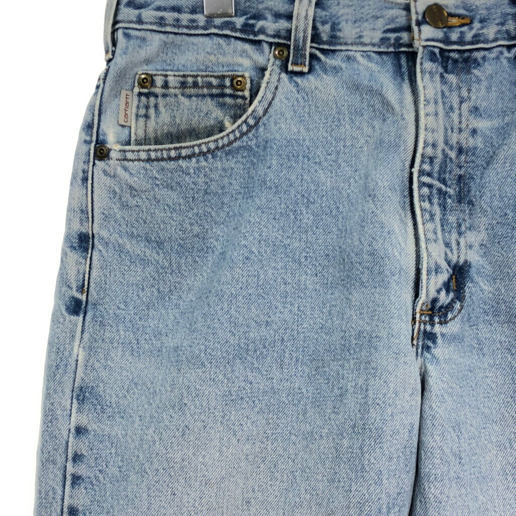 Carhartt カーハート デニムパンツ ブルー（メンズ W34 L32 ）中古 古着 T5179