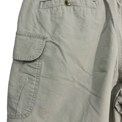 90年代 Columbia コロンビア カーゴ ショートパンツ アウトドア アイボリー(メンズ 34)中古 古着 T5257