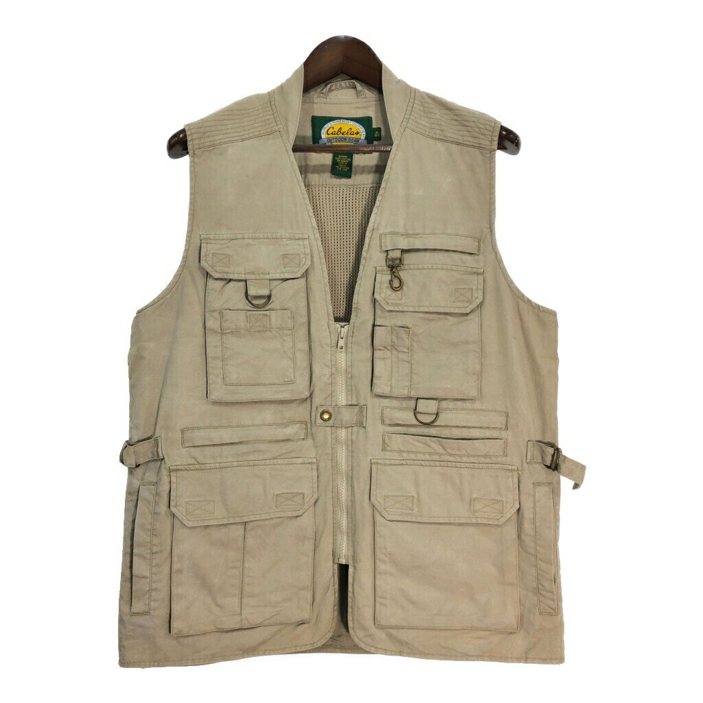 Cabela's / Fishing Vest / Beige L / Used | Colo