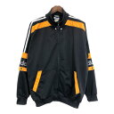 90年代 adidas アディダス トラックジャケット スポーツ ブラック(メンズ L )中古 古着 T5595