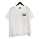 90年代 USA製 DAWG POUND 半袖Tシャツ ホワイト(メンズ XL)中古 古着 T5774(4)