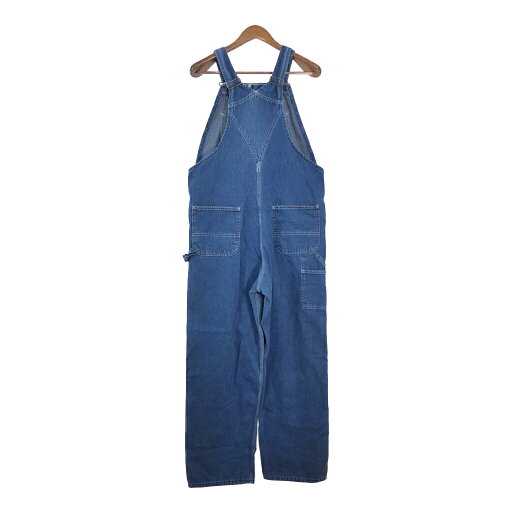 Carhartt カーハート デニム ビブオーバーオール ワーク ブルー(メンズ XL相当)中古 古着 T6523