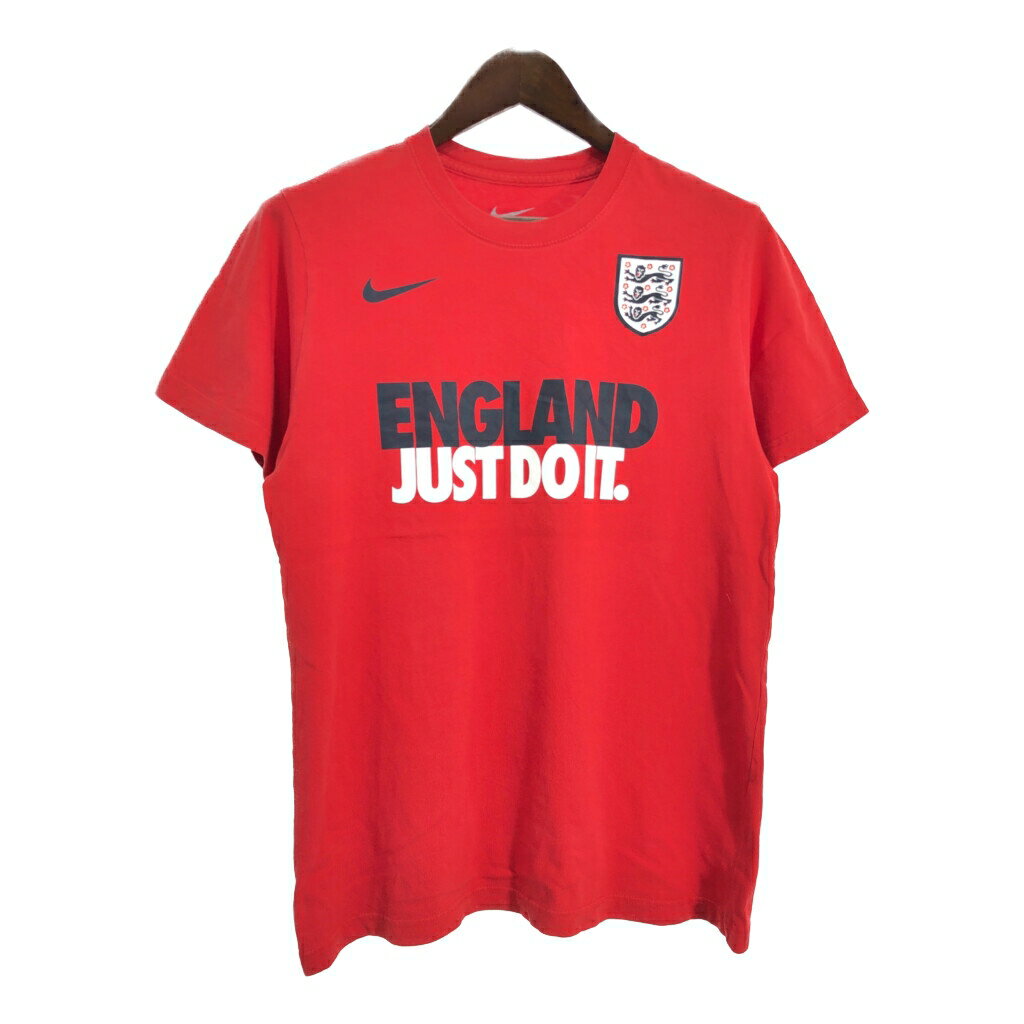 NIKE ナイキ サッカー イングランド代表 半袖Tシャツ プロチーム レッド(メンズ L)中古 古着 T6888