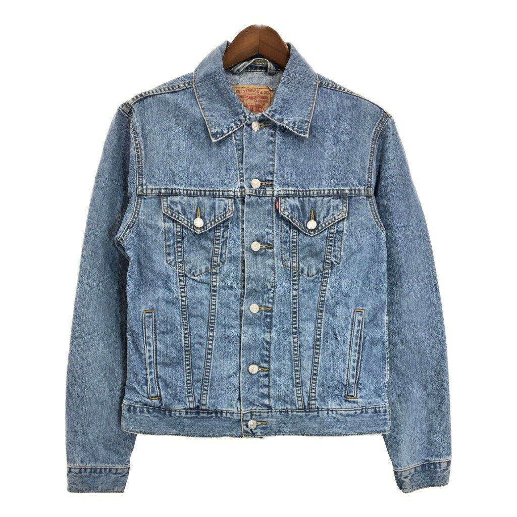 Levi's リーバイス デニムジャケット ブルー(メンズ M)中古 古着 T6986