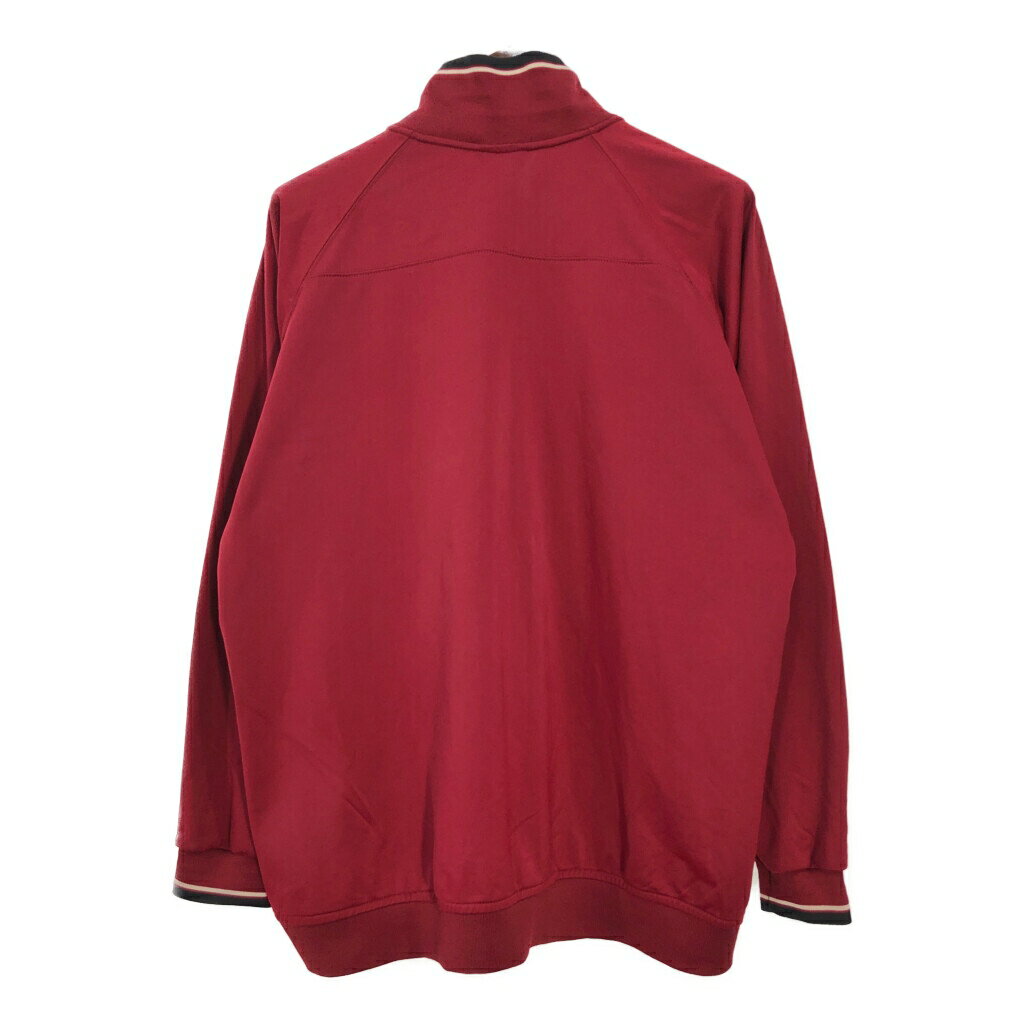 00年代 NIKE ナイキ トラックジャケット スポーツ ワインレッド(メンズ XL)中古 古着 T7110