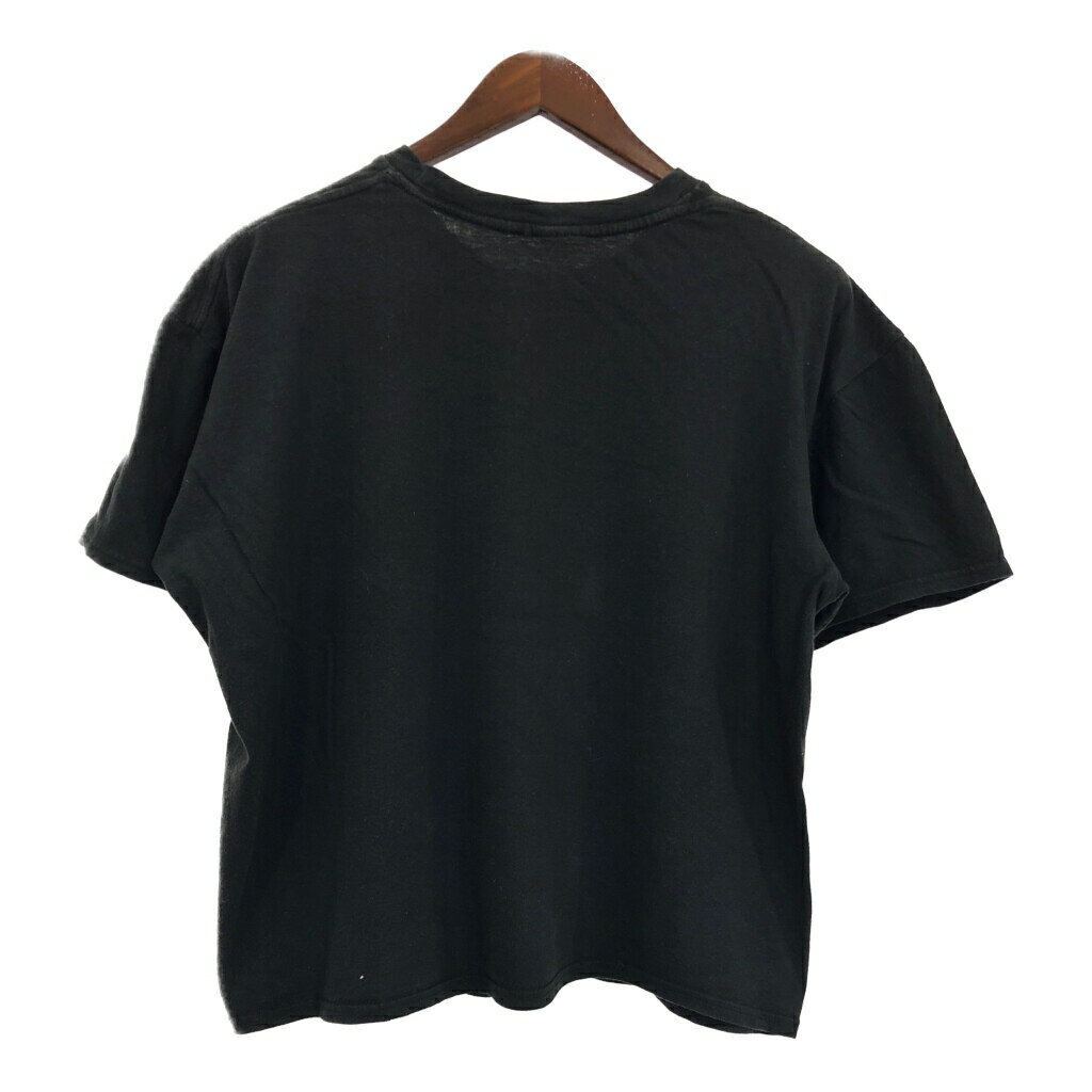 Rolling Stones ローリングストーンズ 半袖Tシャツ バンド ブラック(メンズ XL)中古 古着 T7580