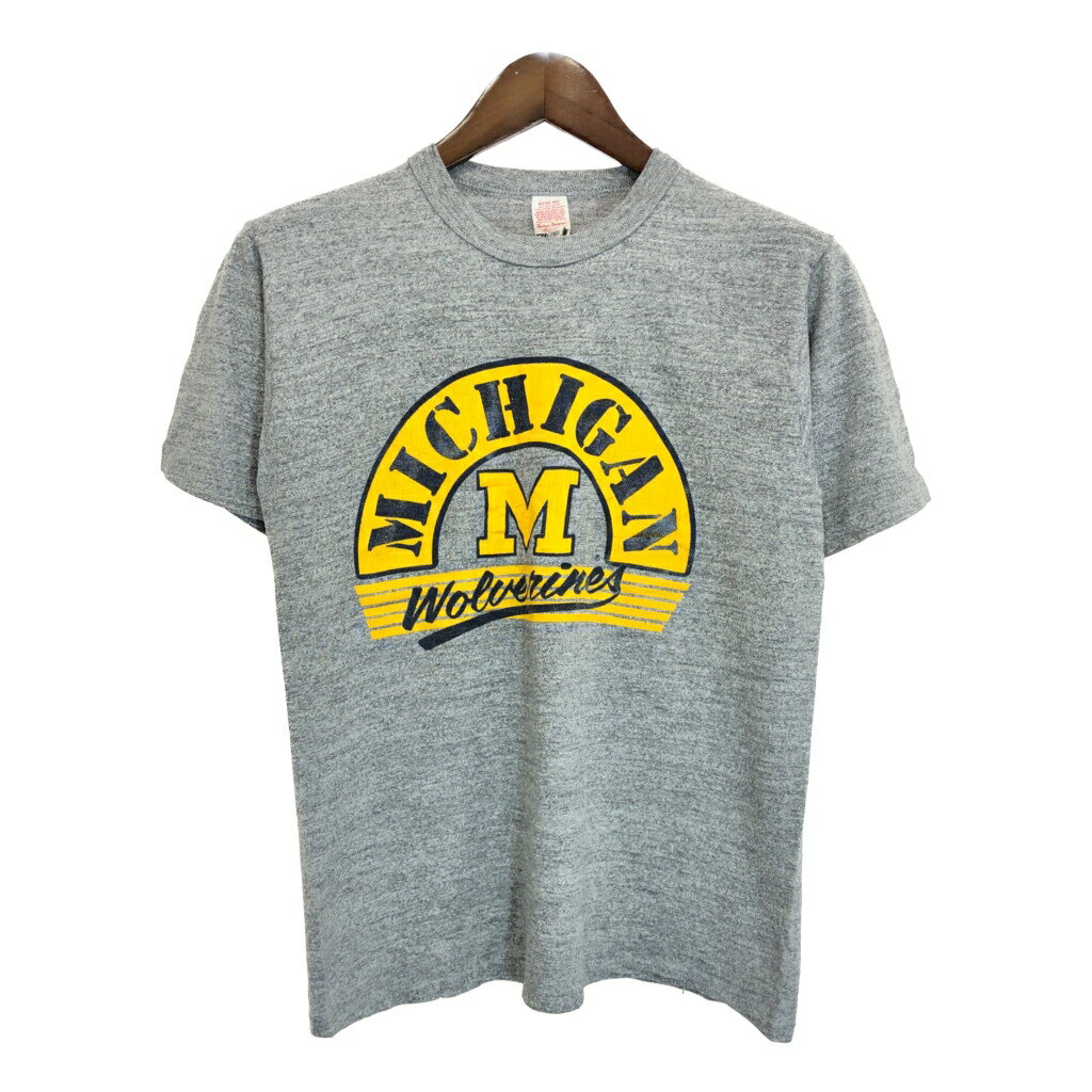 YAMAHISA USEDCLOTHINGSHOP㤨80ǯ USA Wolf ߥ󡦥 ȾµT ե å NCAA 졼( M  T7731פβǤʤ4,500ߤˤʤޤ