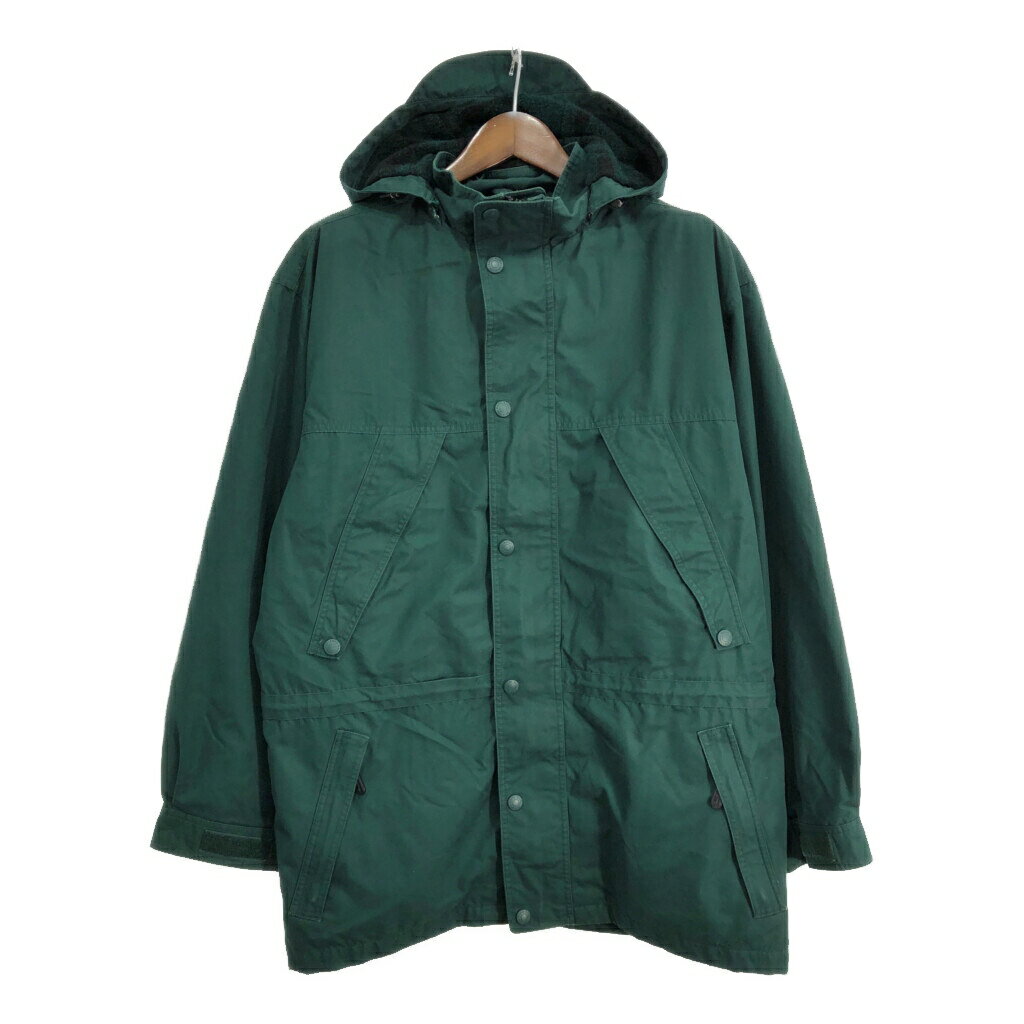 Eddie Bauer エディーバウアー マウンテンパーカー アウトドア グリーン(メンズ L)中古 古着 T8491
