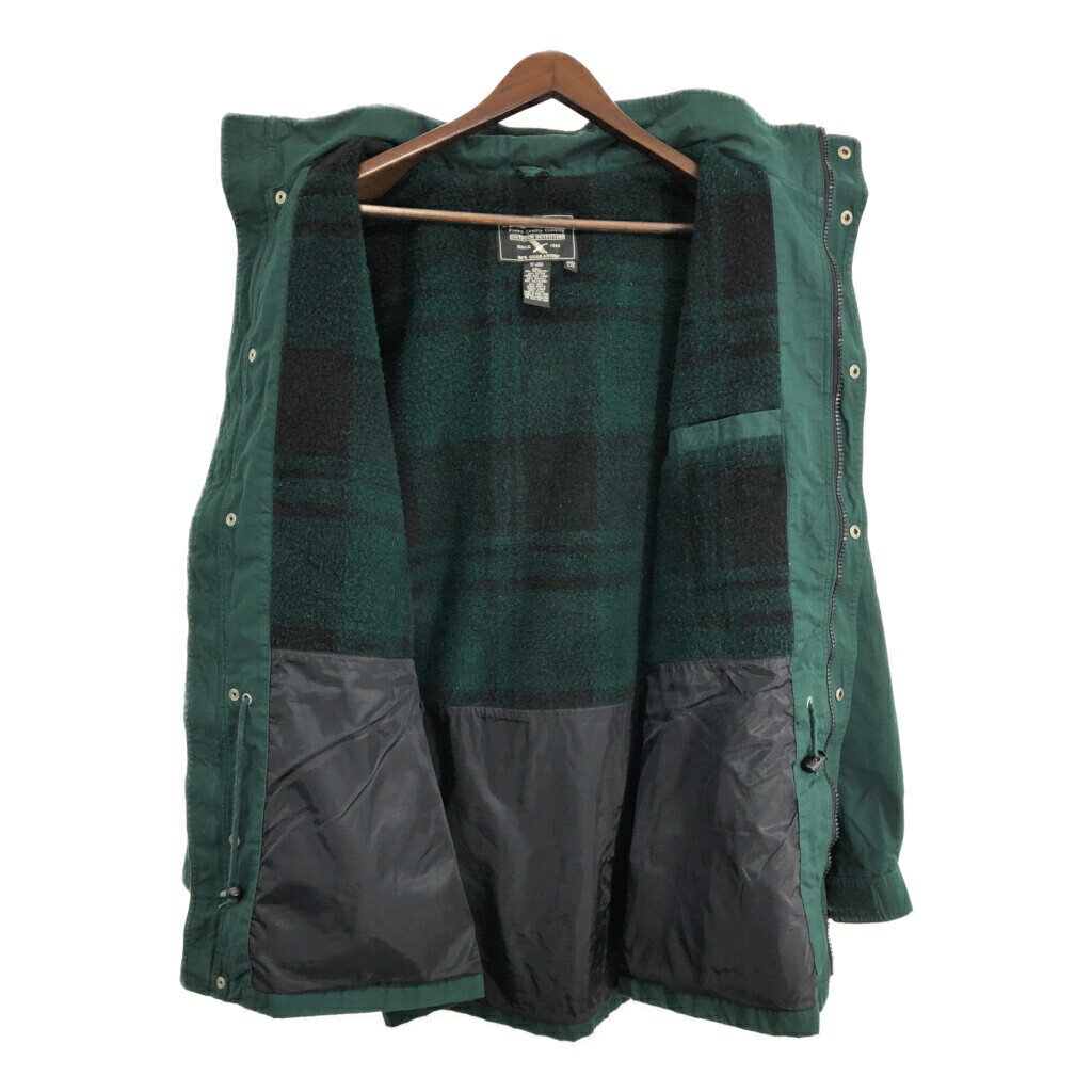 Eddie Bauer エディーバウアー マウンテンパーカー アウトドア グリーン(メンズ L)中古 古着 T8491