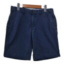 Polo by Ralph Lauren ポロ ラルフローレン チノショートパンツ ポロチノ ネイビー(メンズ W32)中古 古着 T8679(4)