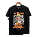 NARUTO Shippuden ナルト疾風伝 うずまきナルト 半袖Tシャツ アニメ コミックス キャラクター ブラック(メンズ XL)中古 古着 T9912