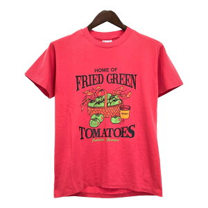 90年代 USA製 フライド・グリーン・トマト 半袖Tシャツ ムービー ピンク(メンズ MEDIUM)中古 古着 U0139