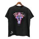 ドラゴンボール超 ゴクウブラック Tシャツ アニメ キャラクター ブラック(メンズ L)中古 古着 U0800
