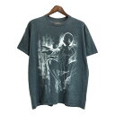 スパイダーマン SPIDERMAN 半袖Tシャツ ムービー グレー(メンズ XL)中古 古着 U1393