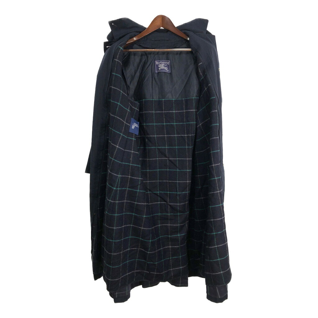 80年代 イングランド製 Burberrys バーバリーズ ステンカラーコート ネイビー(レディース 12)中古 古着 U142 heb-webstore-10163329 YAMAHISA USEDCLOTHINGSHOP サンプル画像3