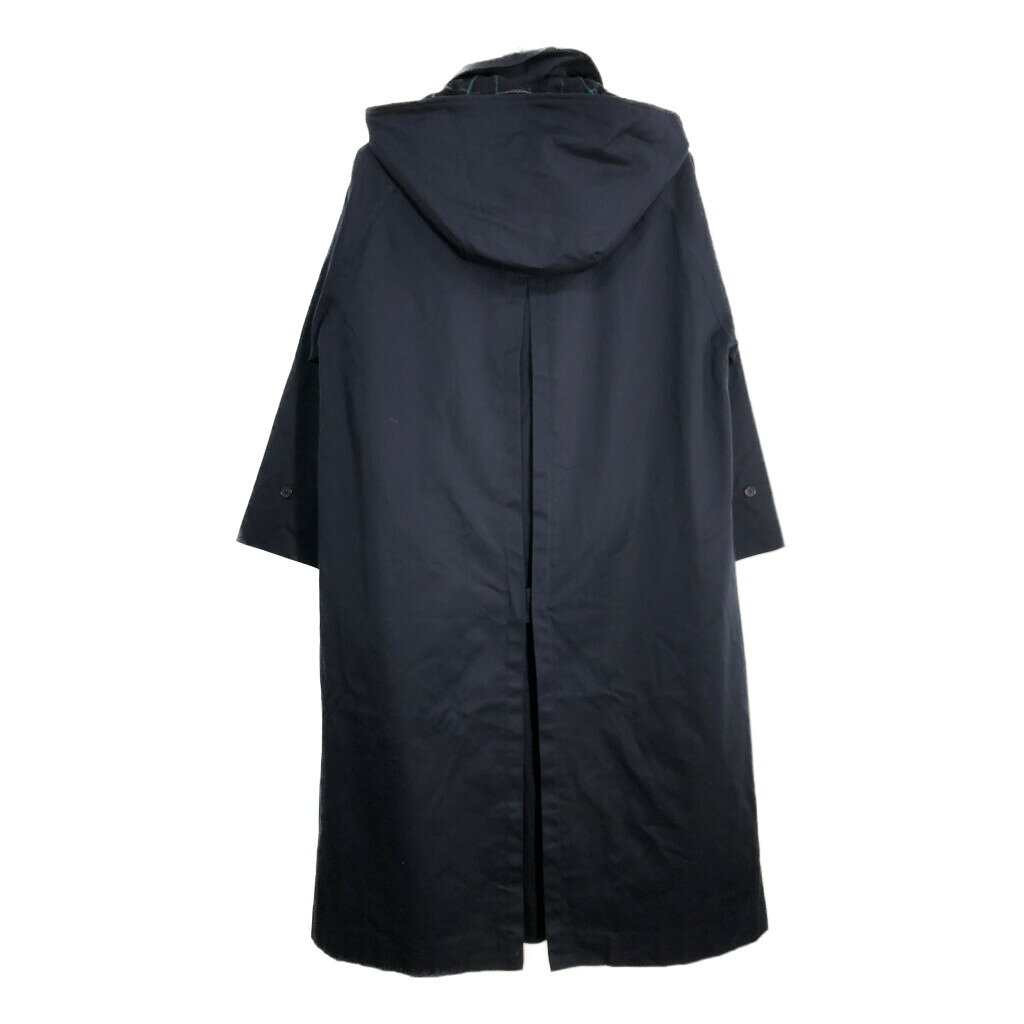 80年代 イングランド製 Burberrys バーバリーズ ステンカラーコート ネイビー(レディース 12)中古 古着 U142 heb-webstore-10163329 YAMAHISA USEDCLOTHINGSHOP サンプル画像2