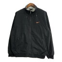 NIKE ナイキ ナイロンジャケット スポーツ ブラック(メンズ L)中古 古着 U1445