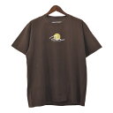 NARUTO Shippuden ナルト疾風伝 うちはイタチ 半袖Tシャツ アニメ キャラクター ブラウン(メンズ XL)中古 古着 U2496