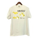 カウボーイ・ビバップ 半袖Tシャツ アニメ キャラクター ベージュ(メンズ L)中古 古着 U2681