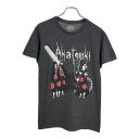 NARUTO Shippuden ナルト疾風伝 暁 半袖Tシャツ アニメ キャラクター グレー(メンズ)中古 古着 U2832