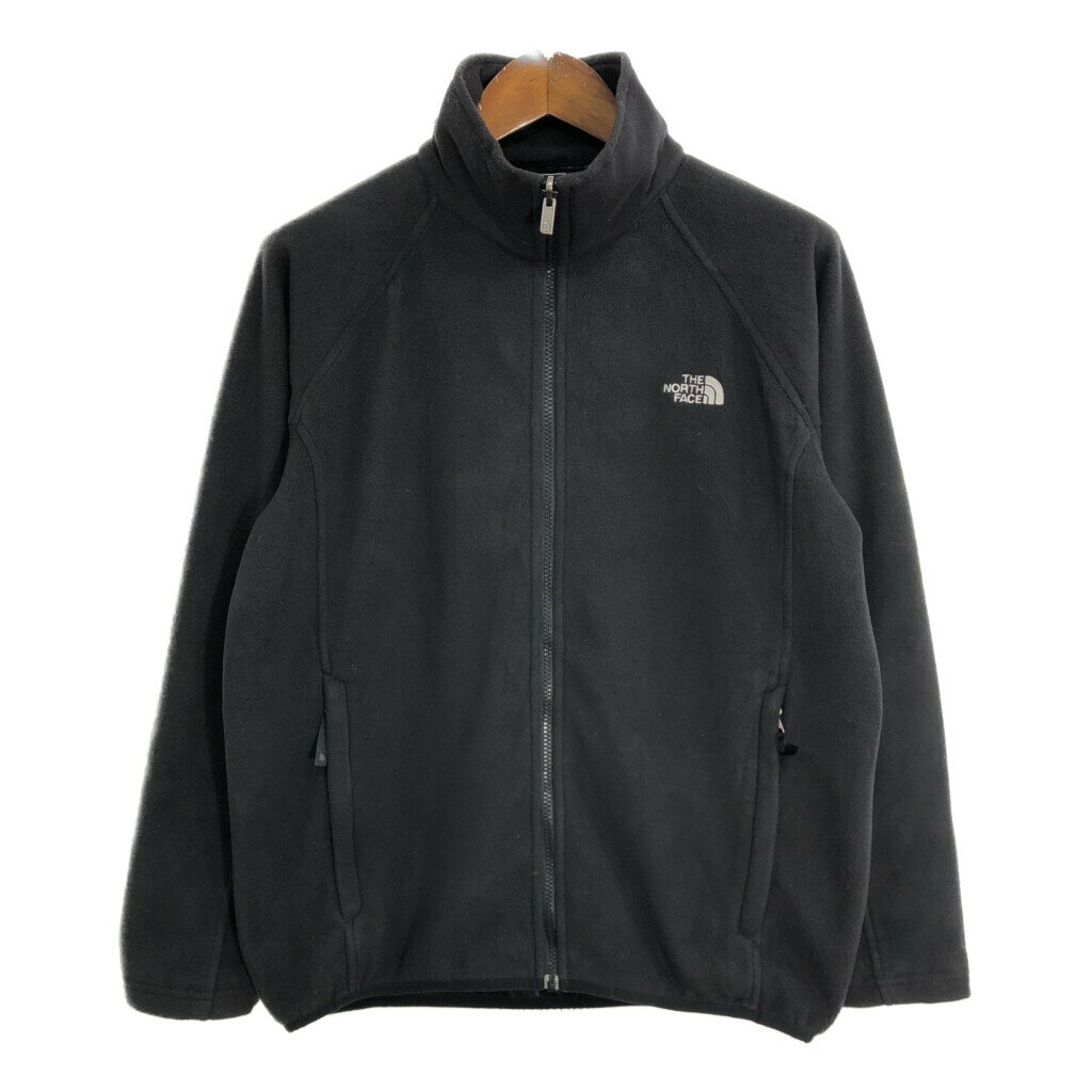 THE NORTH FACE ノースフェイス フリースジャケット アウトドア ブラック(メンズ M)中古 古着 U3000