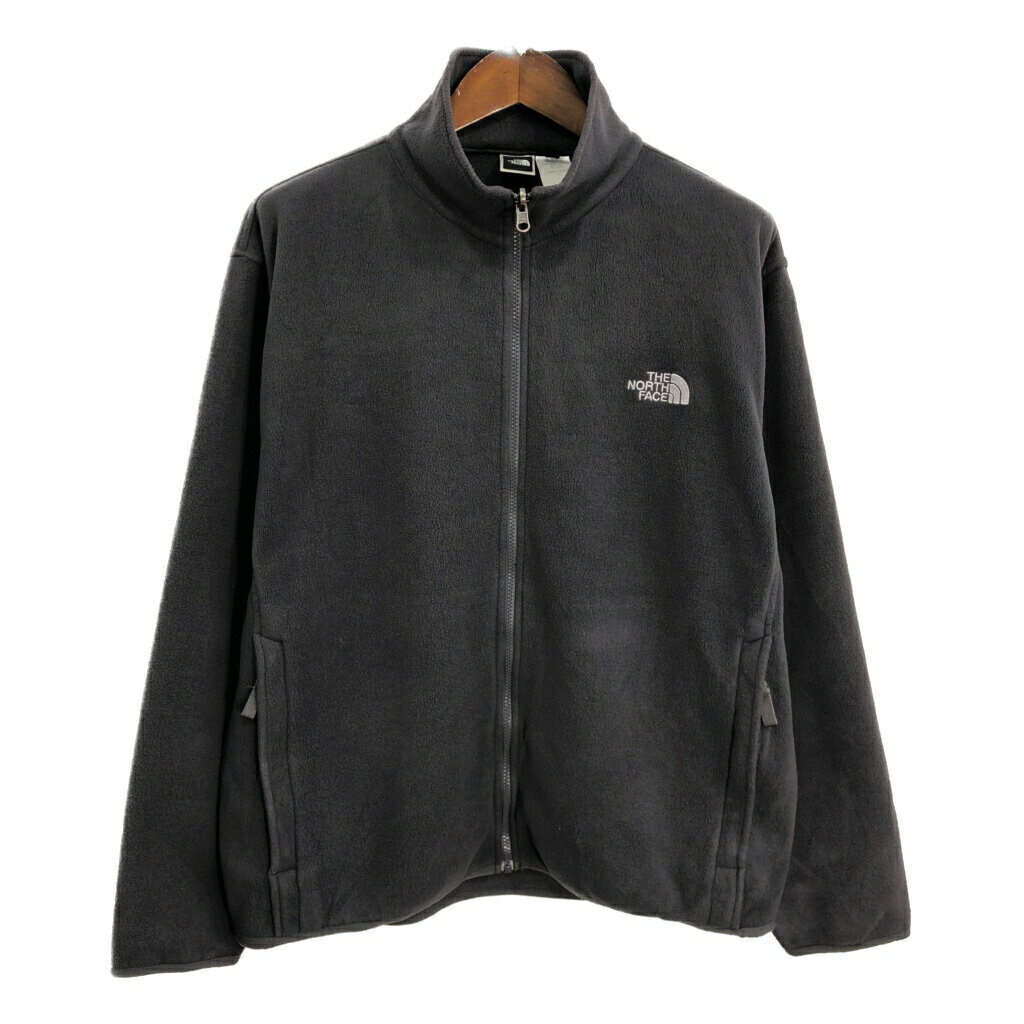 樂天商城 - THE NORTH FACE ノースフェイス フリースジャケット アウトドア グレー(メンズ XL)中古 古着 U3003