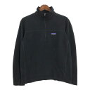 patagonia パタゴニア フリースジャケット アウトドア ブラック(メンズ M)中古 古着 U3350(4)