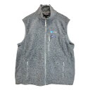 patagonia パタゴニア SYNCHILLA シンチラ ベスト アウター アウトドア グレー(メンズ L)中古 古着 U3673(4)