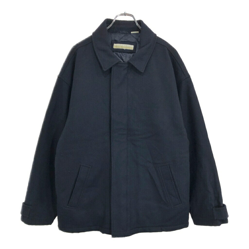 PERRY ELLIS ペリー エリス ウールジャケット ネイビー(メンズ XL相当)中古 古着 U3827