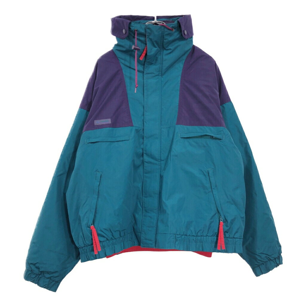 DESCRIPTION ブランドColumbia/コロンビア サイズ【サイズ】XL【実寸】 肩幅：約70cm着丈：約70cm身幅：約78cm袖丈：約60cm 主な素材表地 : ナイロン中綿 : ポリエステル 色エメラルドグリーン 仕様 90年代リバーシブルフード収納可能、フードドローコード、ライナー接続可能アウトドアVamoose 状態 汚れ：襟、袖特記事項：糸ほつれ 商品管理番号U3940 ABOUT ITEM商品撮影時の照明やお使いのモニター・ブラウザ等ご覧いただく環境により実物と商品画像の色が多少異なる場合がございます。全てアメリカからの輸入品ですがブランドやアイテムによりそれぞれサイズ感が異なります。生地の伸縮や厚み等、測定に多少の誤差が生じる場合がございますが、表記サイズと合わせまして実寸値を記載させていただいておりますので必ずご確認ください。新品や未使用品と記載があるもの以外は全て中古品ですので、程度は異なりますが使用感がございます。状態は慎重に確認し商品説明や画像により記載しておりますが、全てを記載することは中古品の特性上困難です。ご不明な点やご質問がございましたらお気軽にお問い合わせください。