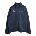patagonia パタゴニア ベターセーター フリースジャケット ネイビー(メンズ L)中古 古着 U3962
