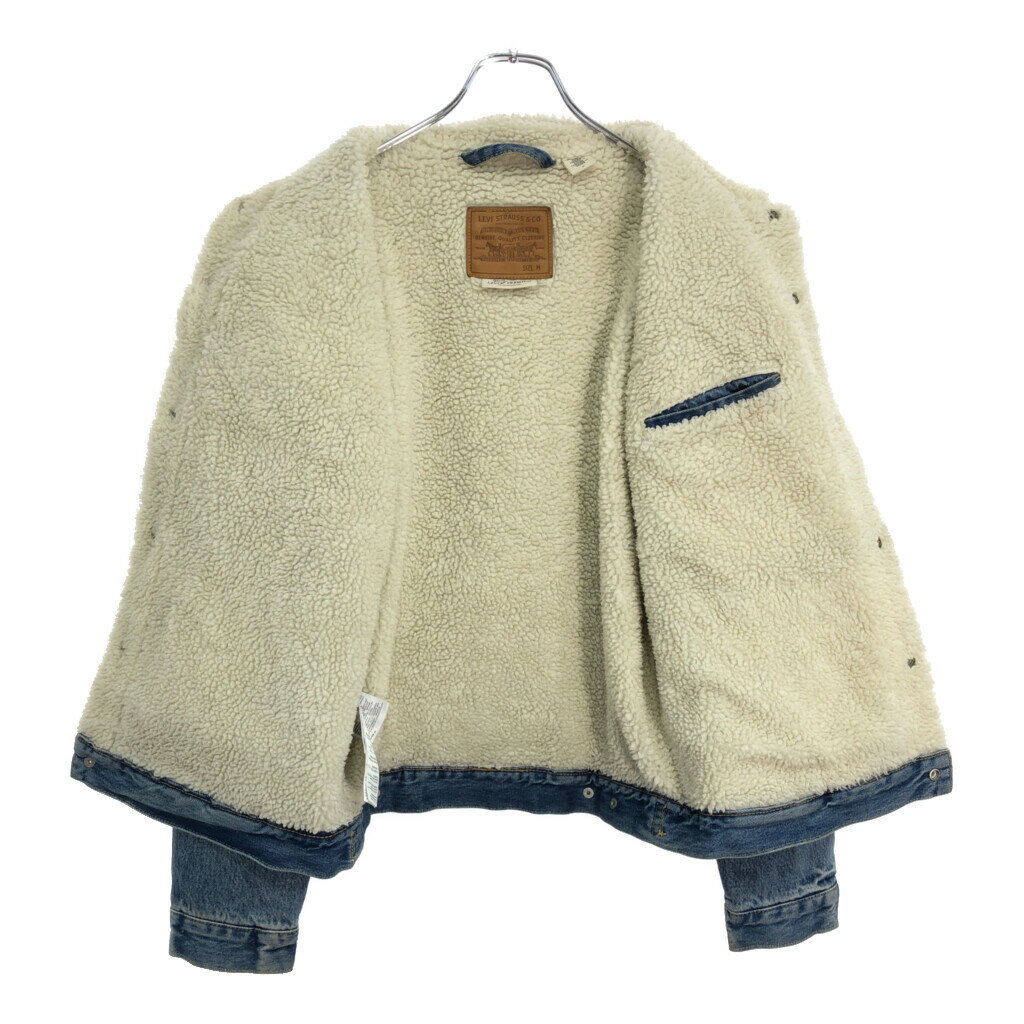 Levi's リーバイス デニムボアジャケット ブルー(メンズ M)中古 古着 U3982