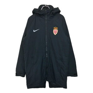NIKE ナイキ ASモナコFC ベンチコート プロチーム サッカー ブラック(メンズ M)中古 古着 U4295