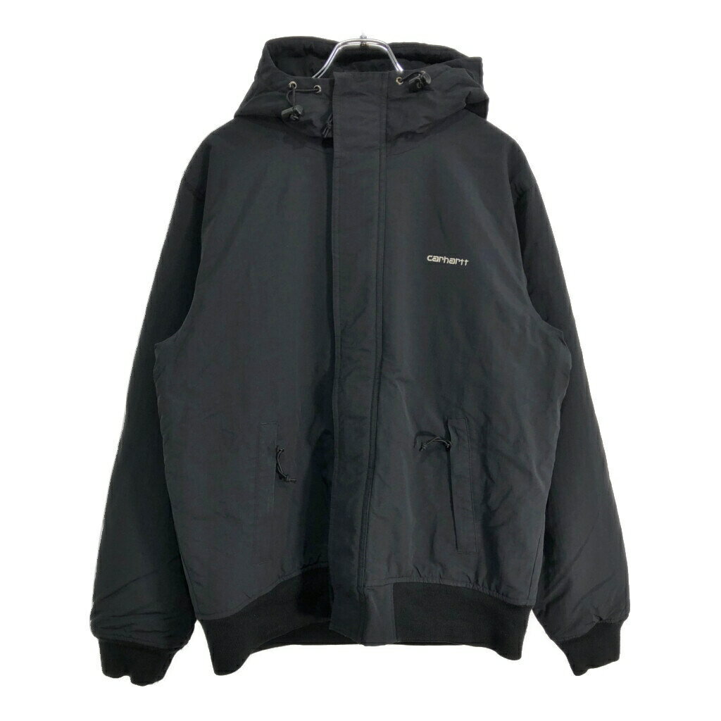Carhartt カーハート KODIAK BLOUSON 中綿 ナイロンジャケット ブラック(メンズ L)中古 古着 U4367