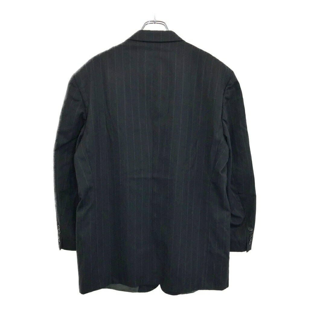 90年代 USA製 Christian Dior Monsieur クリスチャン ディオール ムッシュ テーラードジャケット ブラック(メンズ 46 R)中古 古着 U4548