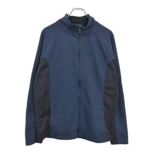 SPYDER スパイダー フリースジャケット アウトドア ブラック(メンズ L)中古 古着 U4596 SPYDER スパイダー フリースジャケット アウトドア ブラック(メンズ L)中古 古着 U4596