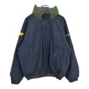 90年代 NAUTICA ノーティカ セーリングジャケット ネイビー(メンズ M)中古 古着 U4599(4)