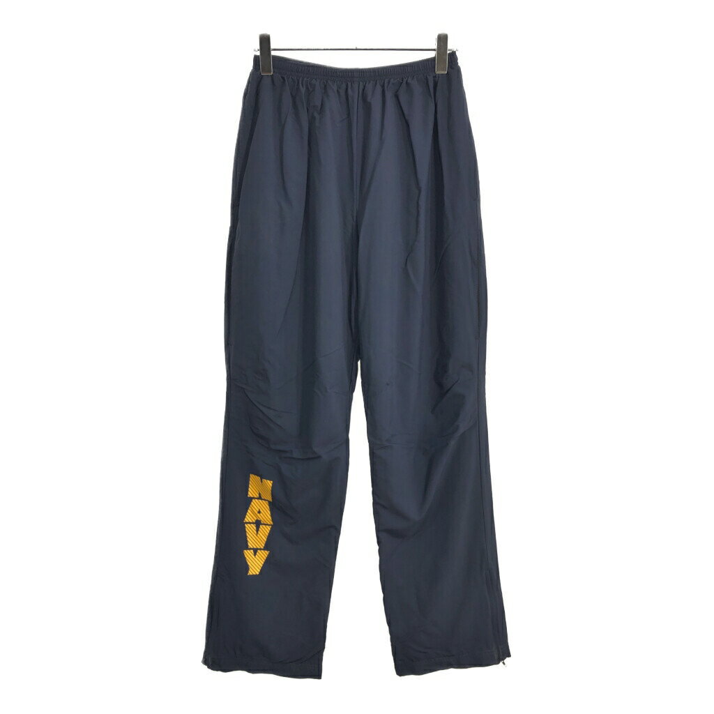 米軍実物 U.S.NAVY PTU トレーニングパンツ ミリタリー ネイビー(メンズ MEDIUM REGULAR)中古 古着 U4842