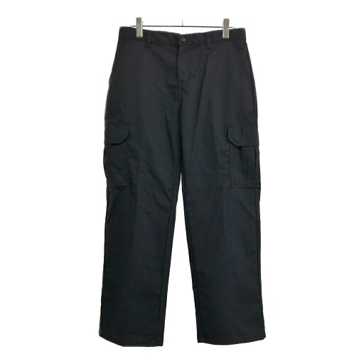 Dickies ディッキーズ カーゴ ワークパンツ ブラック(メンズ W32 L30)中古 古着 U5222 Dickies ディッキーズ カーゴ ワークパンツ ブラック(メンズ W32 L30)中古 古着 U5222