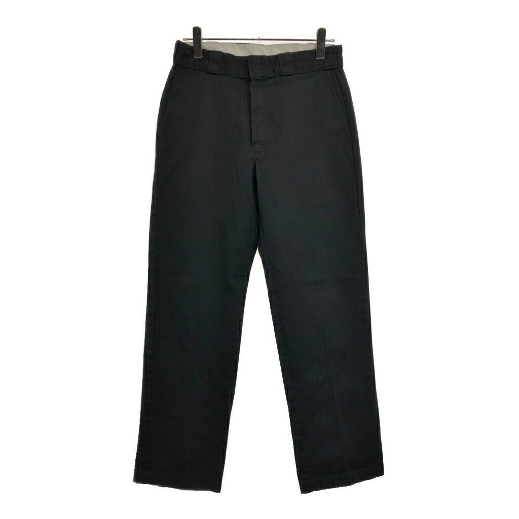 Dickies ディッキーズ 874 ワークパンツ ブラック(メンズ W32 L32)中古 古着 U5223