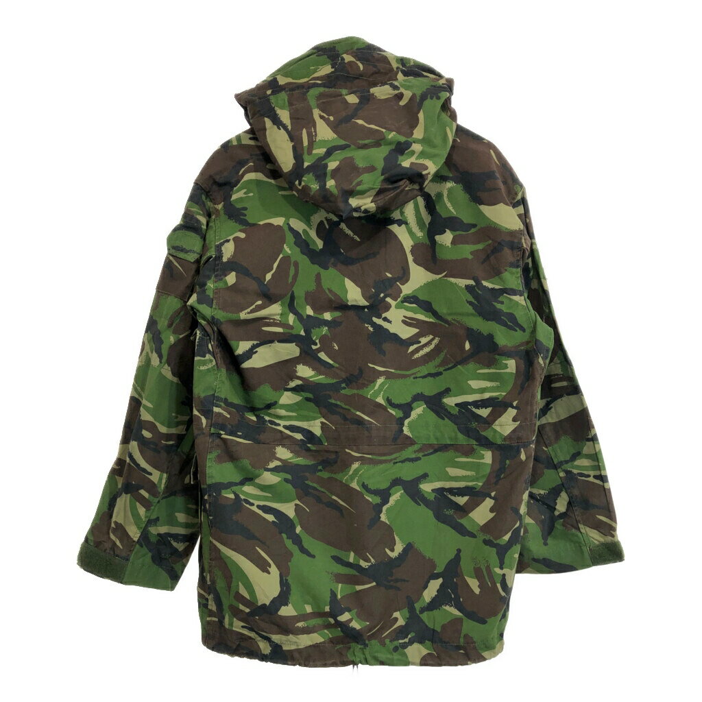 90年代 イギリス軍 DPMカモ コンバット スモックジャケット ユーロ ミリタリー グリーン(メンズ 160/88)中古 古着 U5401