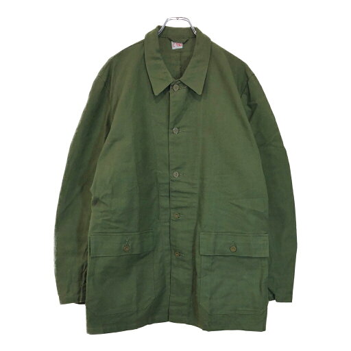 80年代 スウェーデン軍 M-59 フィールドジャケット ユーロ ミリタリー グリーン(メンズ C150)中古 古着 U5415 80年代 スウェーデン軍 M-59 フィールドジャケット ユーロ ミリタリー グリーン(メンズ C150)中古 古着 U5415