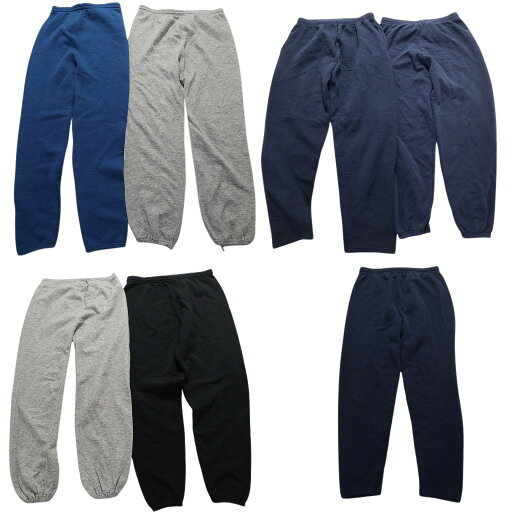 古着卸 まとめ売り USA製 スウェット パンツ 7枚セット (メンズ L /XL ) ジャージーズ グレー ブルー 中古 古着 NA7678 古着卸 まとめ売り USA製 スウェット パンツ 7枚セット (メンズ L /XL ) ジャージーズ グレー ブルー 中古 古着 NA7678