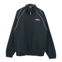 umbro アンブロ トラックジャケット スポーツ ブラック(メンズ XL)中古 古着 U5573