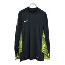 NIKE ナイキ フットサル 長袖Tシャツ スポーツ ブラック(メンズ L)中古 古着 U5596